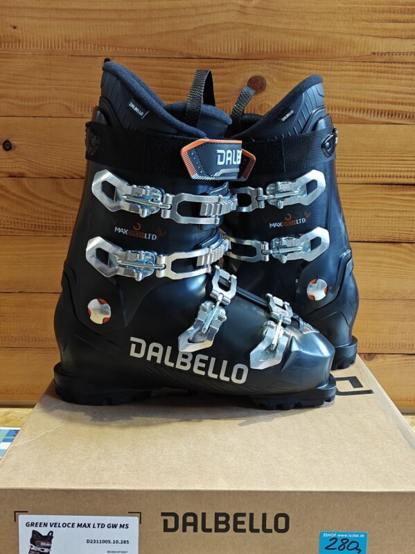 LYŽIARKY DALBELLO GREEN VELOCE MAX LTD 80 GW 28MP ---MODEL 2024---